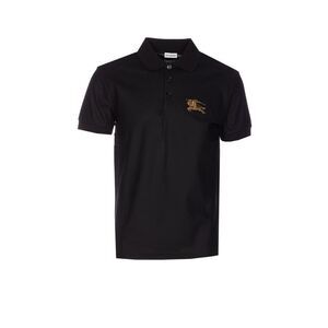 Burberry Men Metallized Ekd Patch Polo